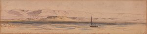 ナイル川のボート 作： Edward Lear